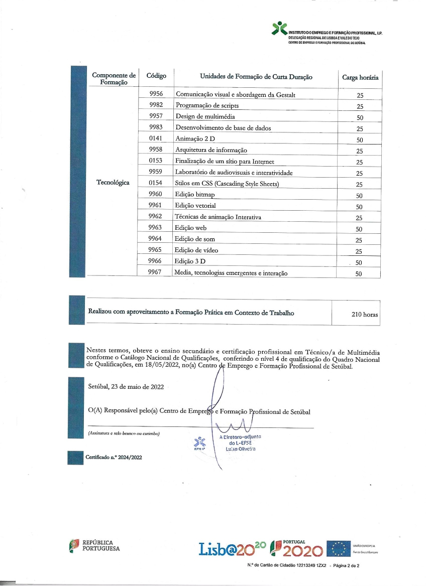 Diploma Multimédia 1